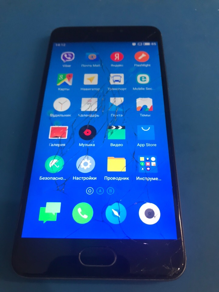 Замена экрана Мейзу М5Ноут в минске